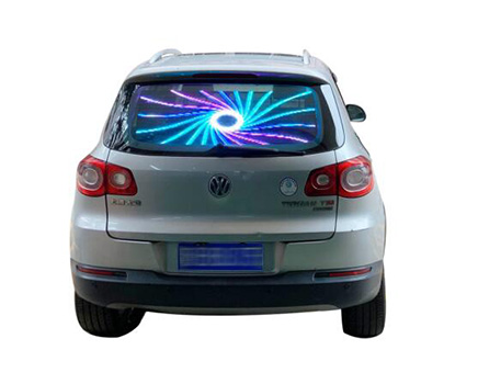 Portable LED Sign, Car Rear Window LED Display Supplier